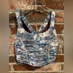 Lululemon Multicolor Striped Sports Bra size 6